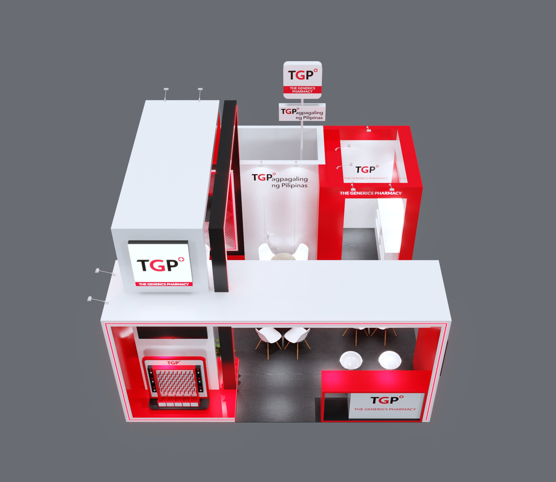 The Generics Pharmacy - Exhibition Booth Design-5