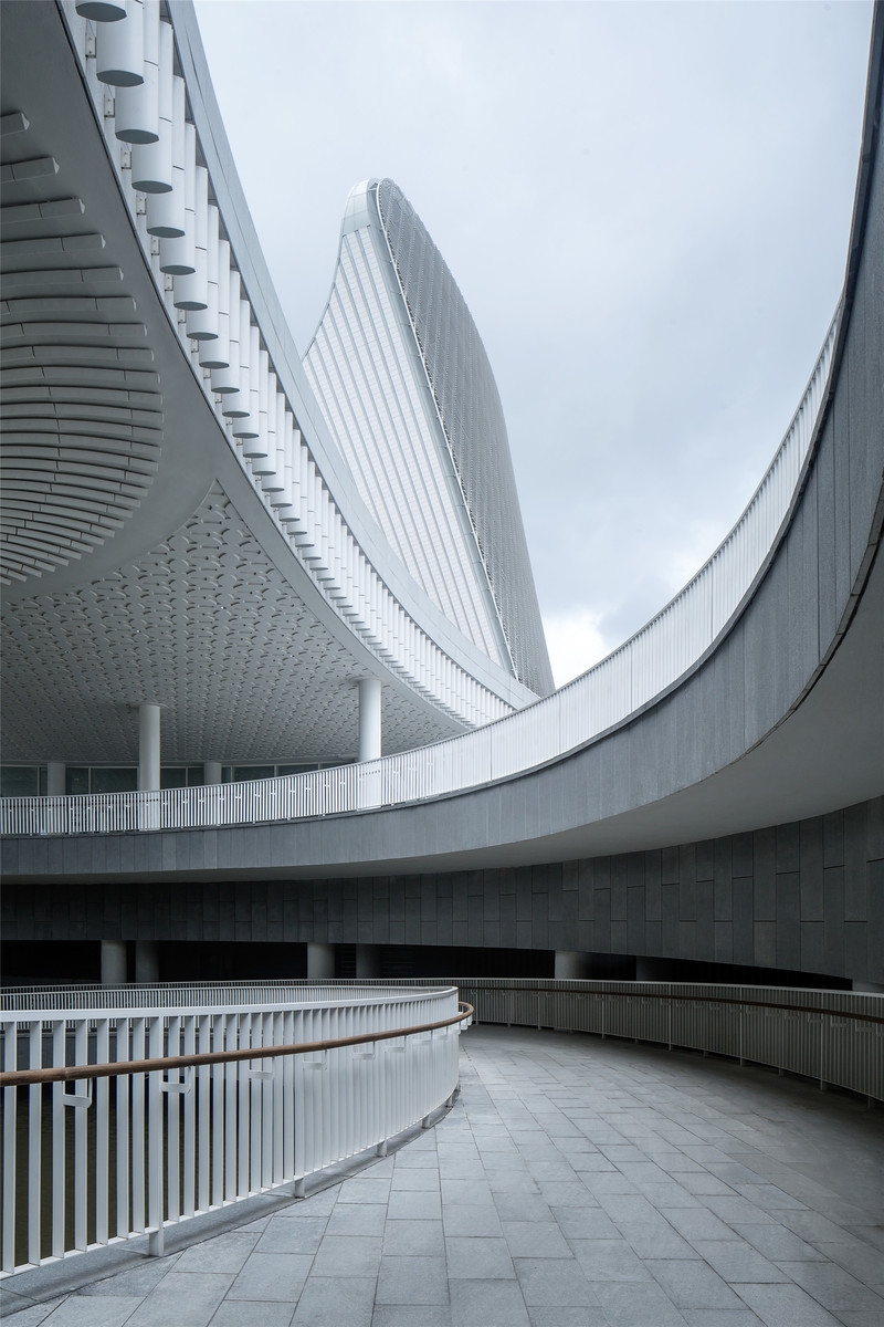 福州海峡文化艺术中心——现代主义建筑的茉莉花语-20
