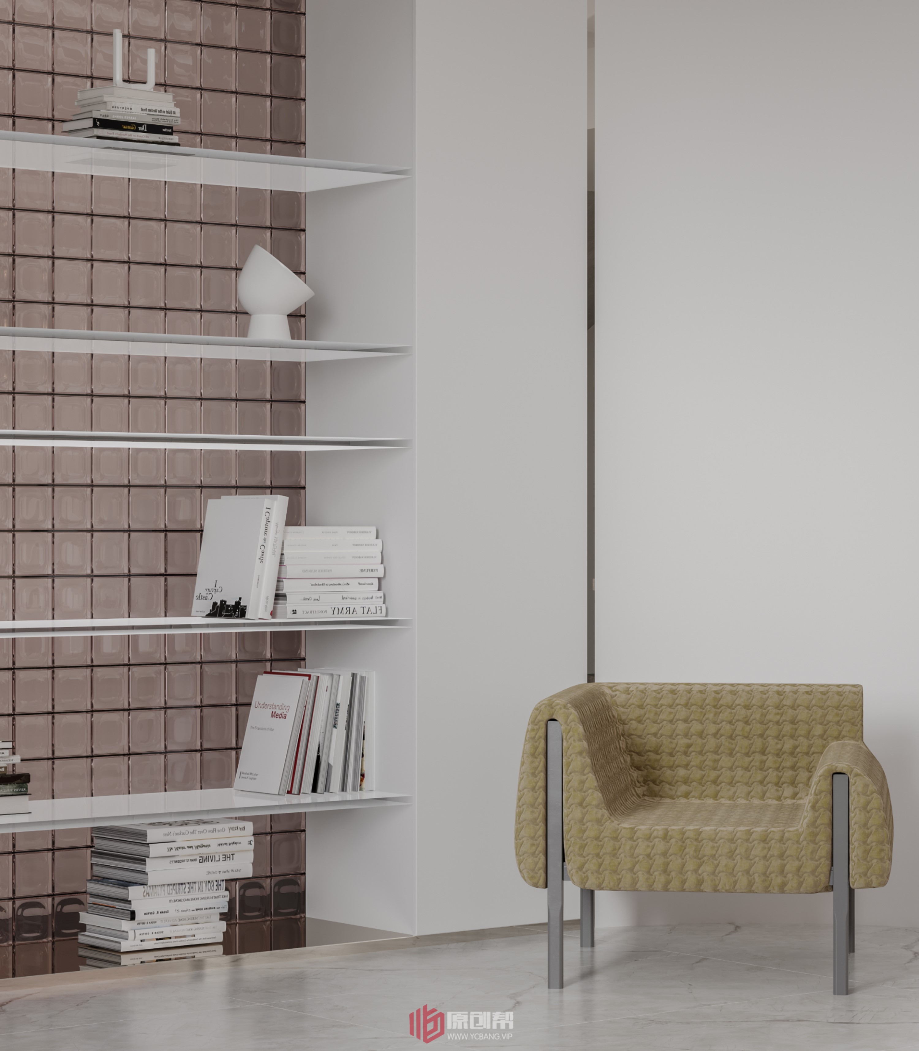 温柔粉系少女心梦幻新家丨中国新余丨新余子拾装饰设计有限公司-10