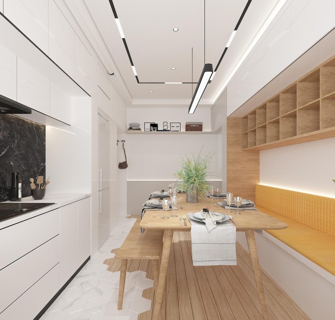 40 平米空间魔法,小户型变身四室两厅-1