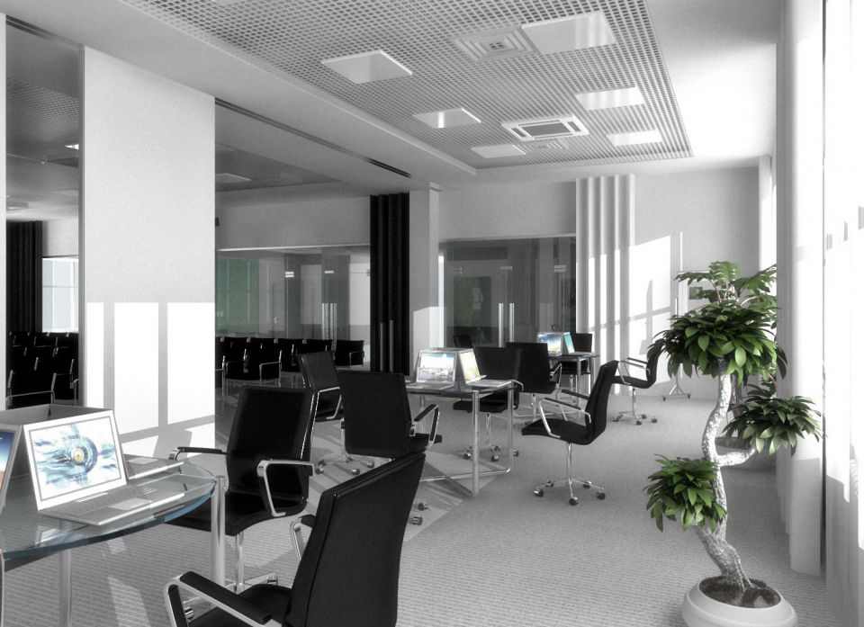 办公空间概念性解决方案丨Пшеничный Андрей-14