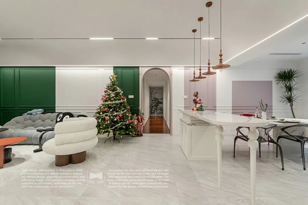 新法式波普风精装房改造丨中国上海丨大炎演绎-41