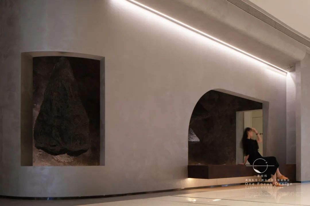 摩登东方 · 陨石灵感下的现代空间设计丨中国深圳丨ONE FOCUS DESIGN-23