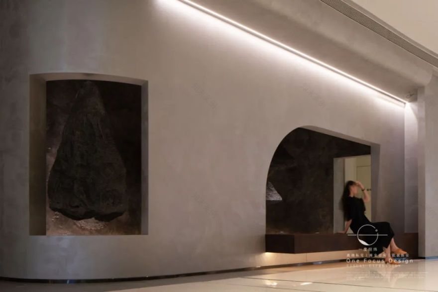 摩登东方 · 陨石灵感下的现代空间设计丨中国深圳丨ONE FOCUS DESIGN-23
