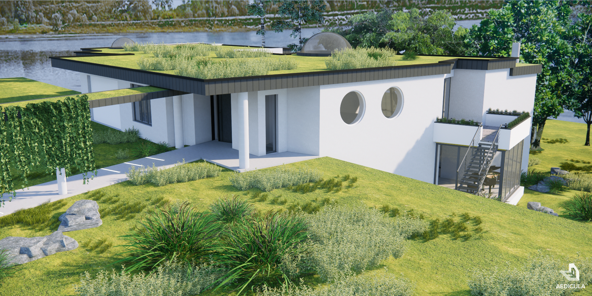 托伦的山坡上的房子丨波兰托伦丨Architect Małgorzata Grzyb-6