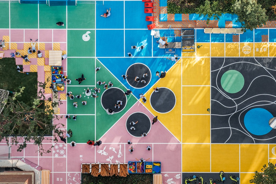 飞行棋幼儿园（上海市徐汇区科技幼儿园文定园景观提升）丨中国上海丨VIA维亚景观-35