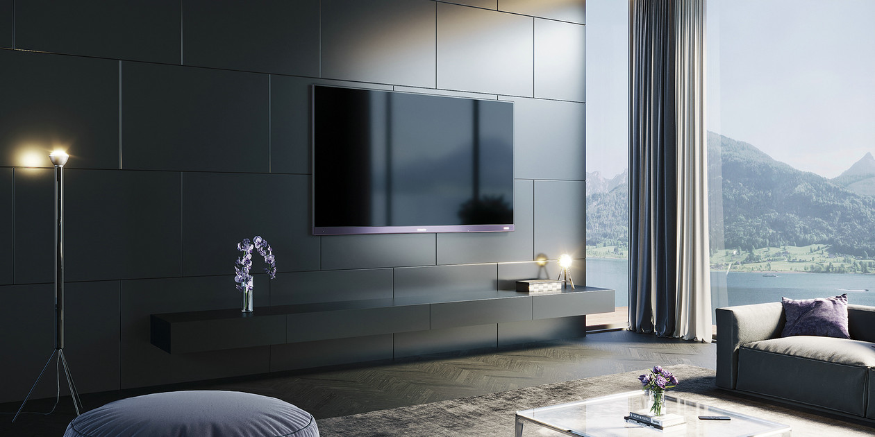 高级黑+紫色 永恒优雅与极致梦幻的空间设计-3