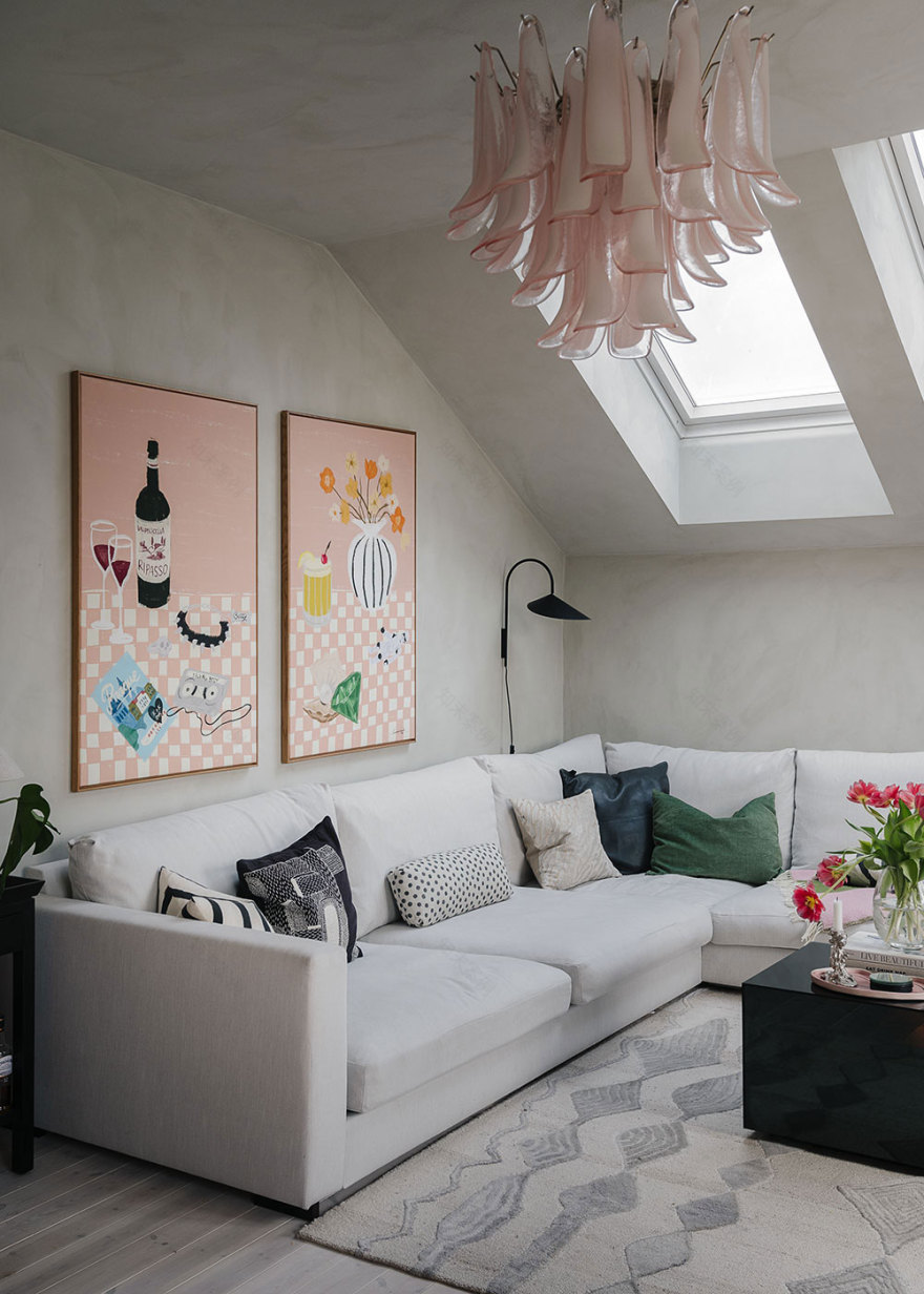 斯德哥尔摩郊区低预算时尚阁楼公寓-13