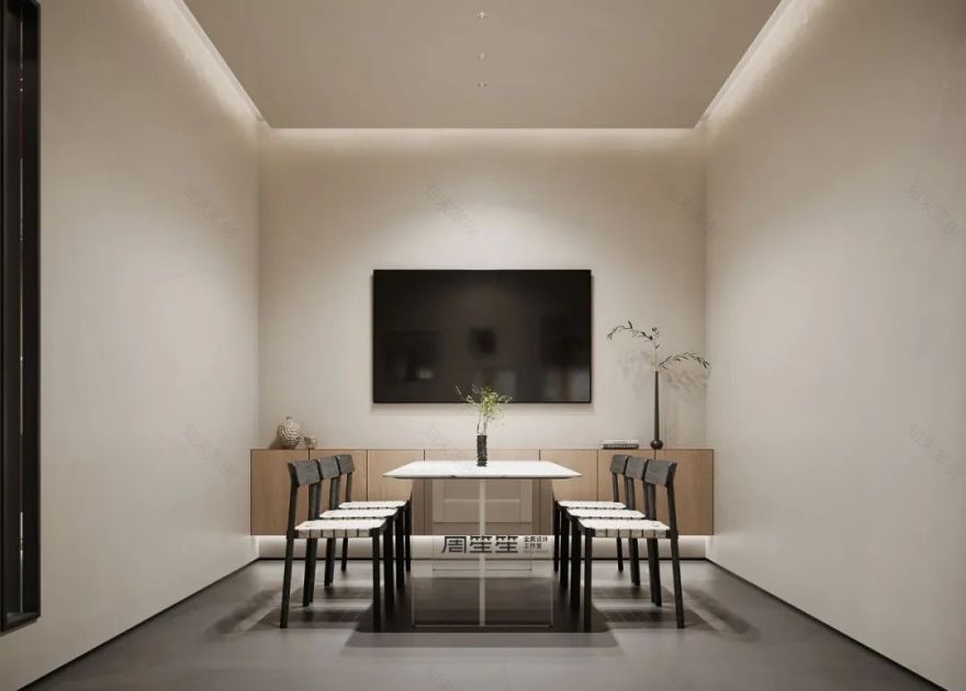 合肥 140m²现代极简智慧空气馆设计丨中国合肥丨周笙笙全案设计工作室-23