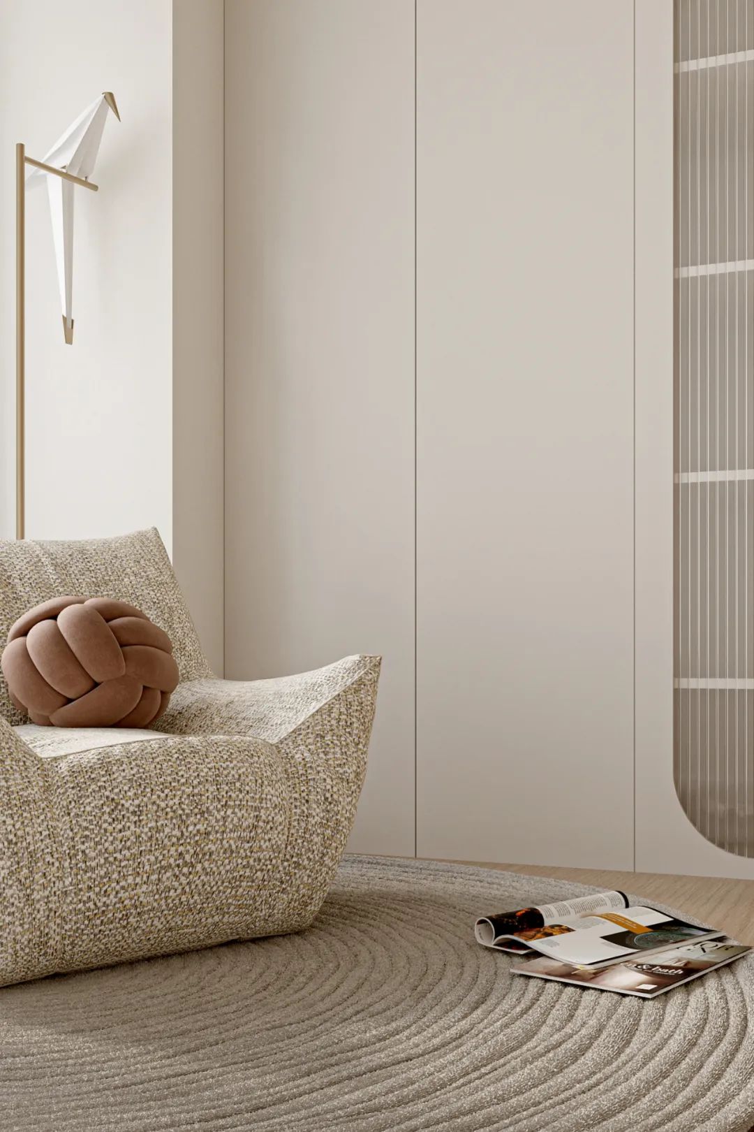 149m²极简奶油风家居空间设计丨中国长沙丨周笙笙全案设计工作室-24