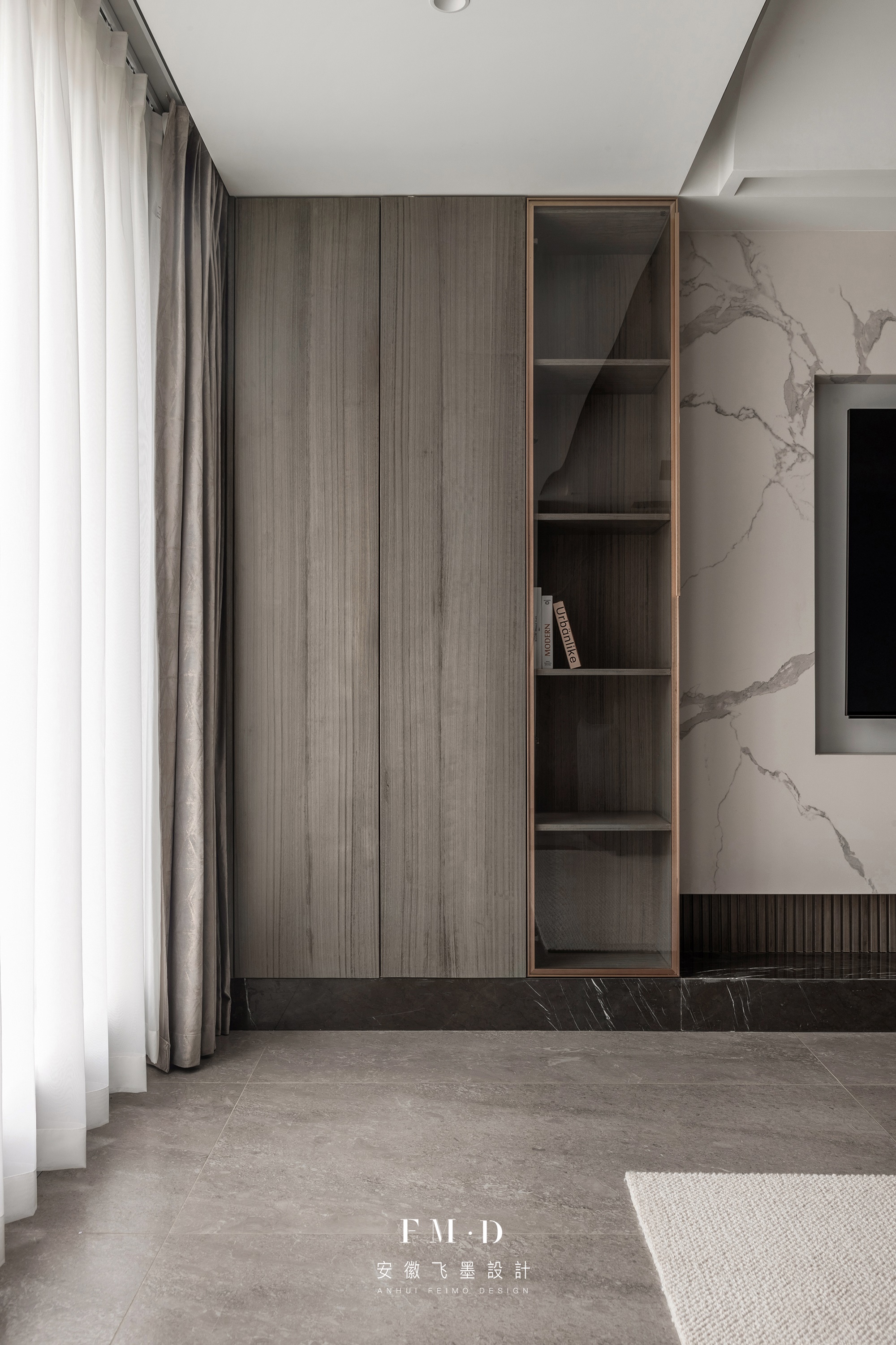 爆改 145㎡精装房丨中国合肥丨安徽飞墨设计-18