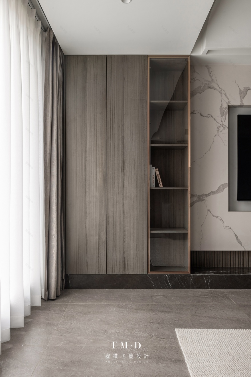 爆改 145㎡精装房丨中国合肥丨安徽飞墨设计-18
