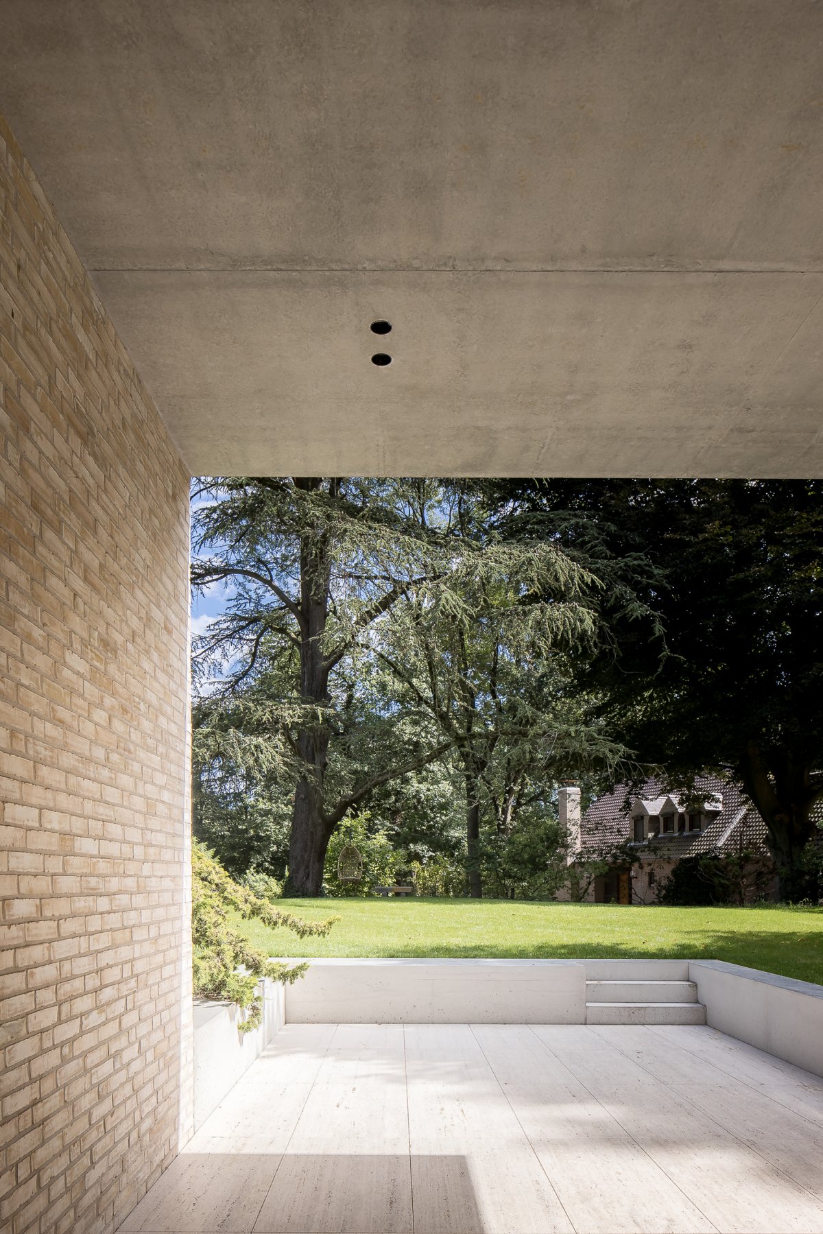 ML House · 极简庭院别墅设计丨比利时丨Element Architecten-8