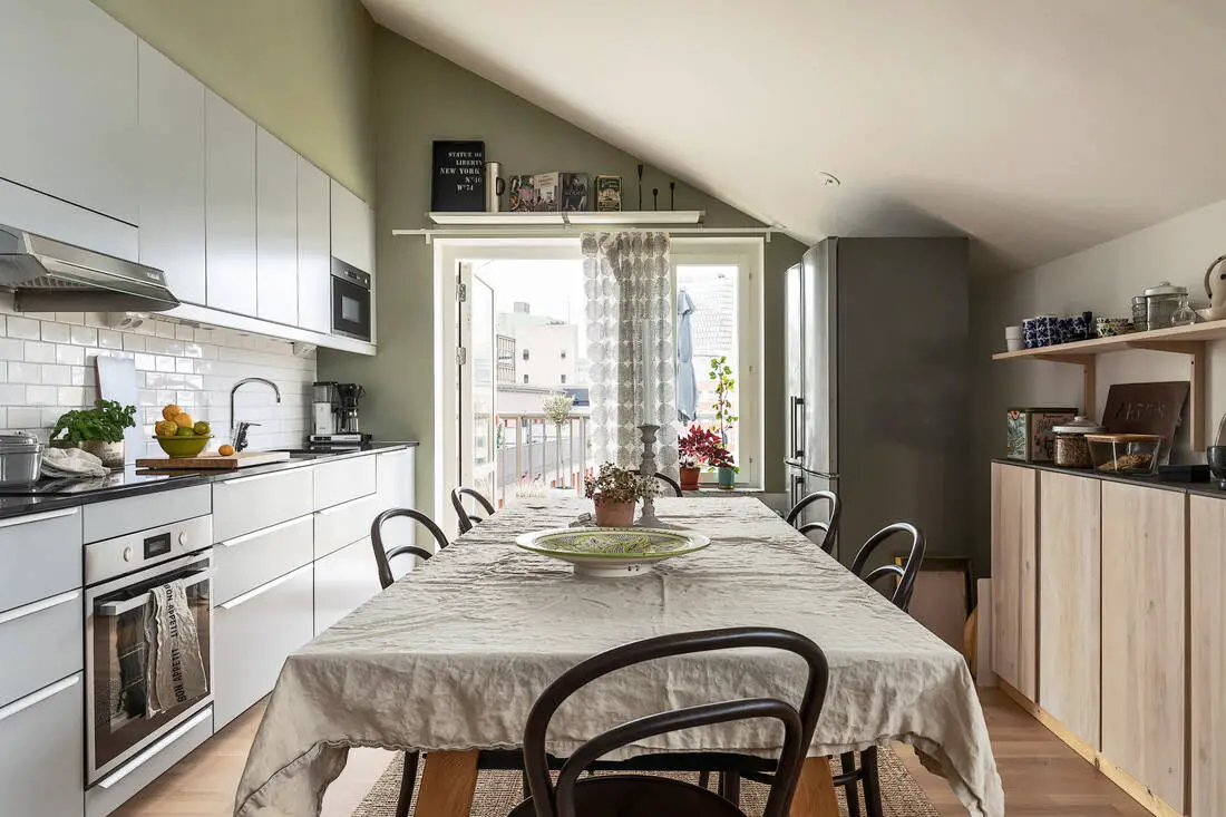 瑞典独特公寓设计,城市景观巨型露台成亮点-7