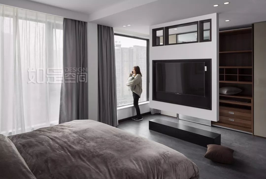 巧妙改动风水缺陷,打造 130 平现代套四双卫家居-27