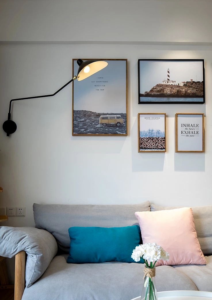 115㎡北欧风三居室,清爽感十足-17