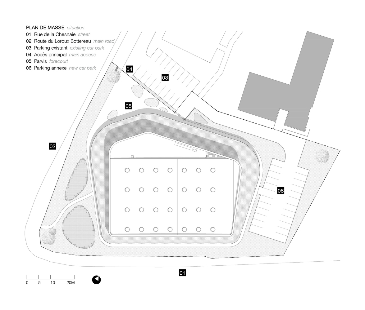 法国拉切斯奈体育馆丨博洪伯特建筑公司-39