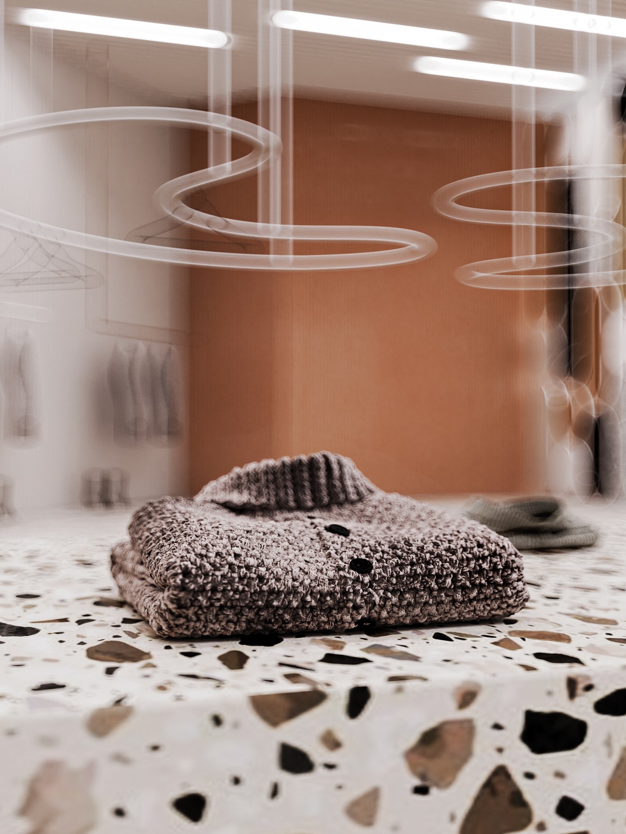 北欧风弥漫的服饰店，随性而舒适的空间-8