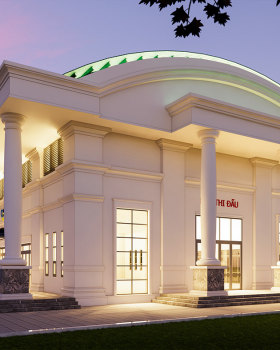 NHÀ THI ĐẤU QUÂN ĐỘI _SKETCHUP