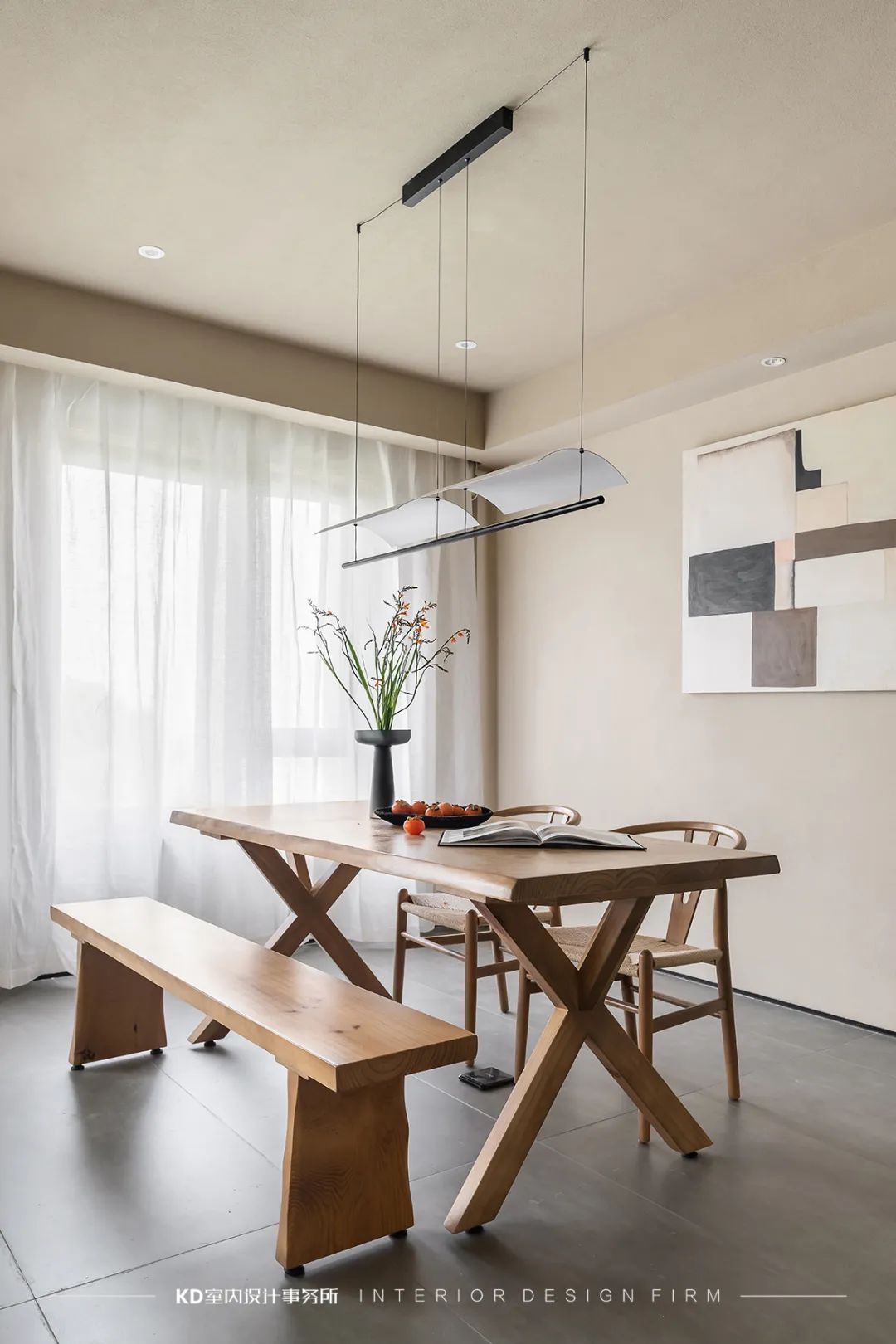 万科·江上明月简约原木风设计丨中国重庆丨重庆素说设计-43