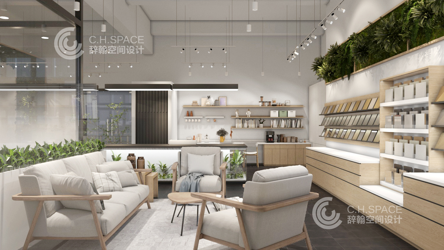 青浦材料展厅设计-3