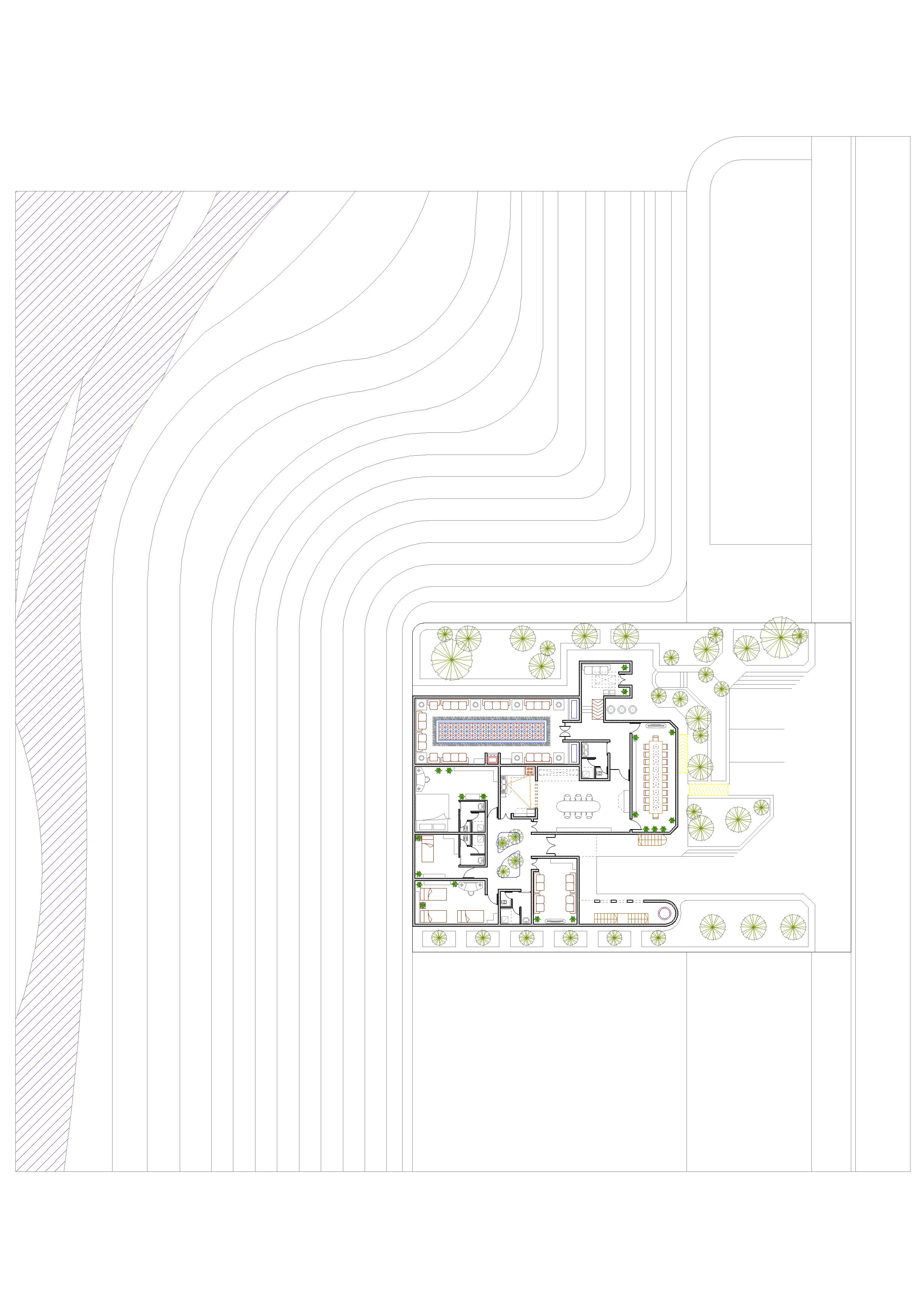 悬崖上的绿色环保别墅-26