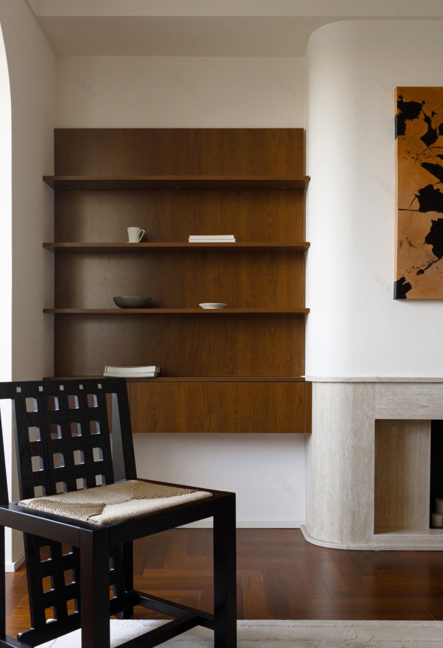 北京西城社区住宅轻复古风格婚房设计丨中国北京丨文君空间设计-19