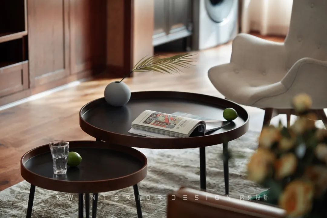 岳阳天伦国际钟宅 | 实景作品《咖啡与香草》——深色调的温馨空间-33