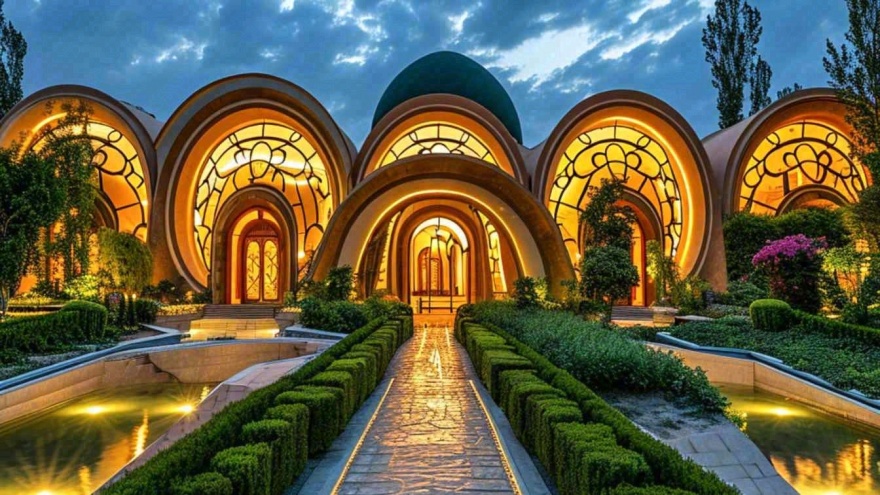 巴克塔什旅游综合体丨伊朗丨Baktash Bani Architects-0