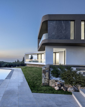 希腊 Trilofo 的 Villa TaL丨Ark4lab of architecture