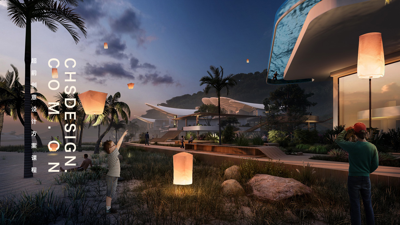泊舟·度假酒店概念方案设计丨超前设计课程-35