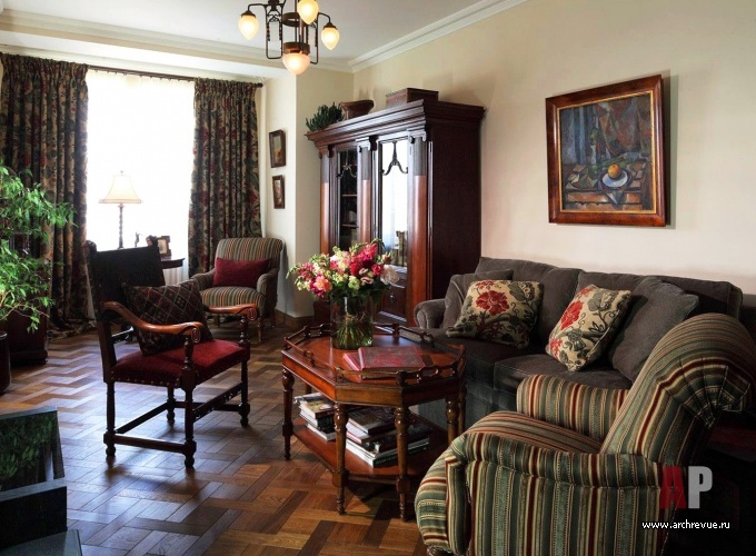 教授公寓室内设计（含古董陈设）丨“ND Студия”-10