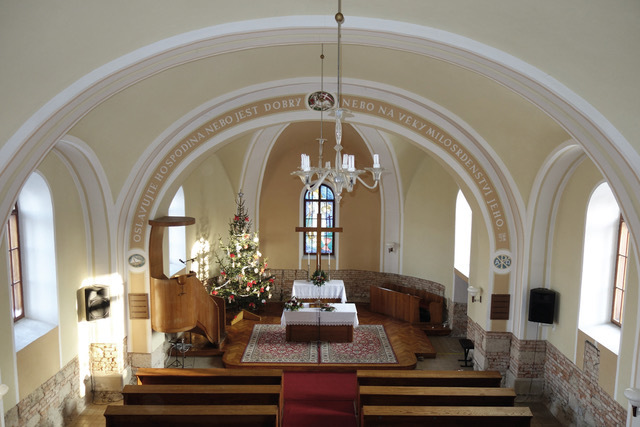 Hodslavice福音派教堂室内重建丨捷克-65