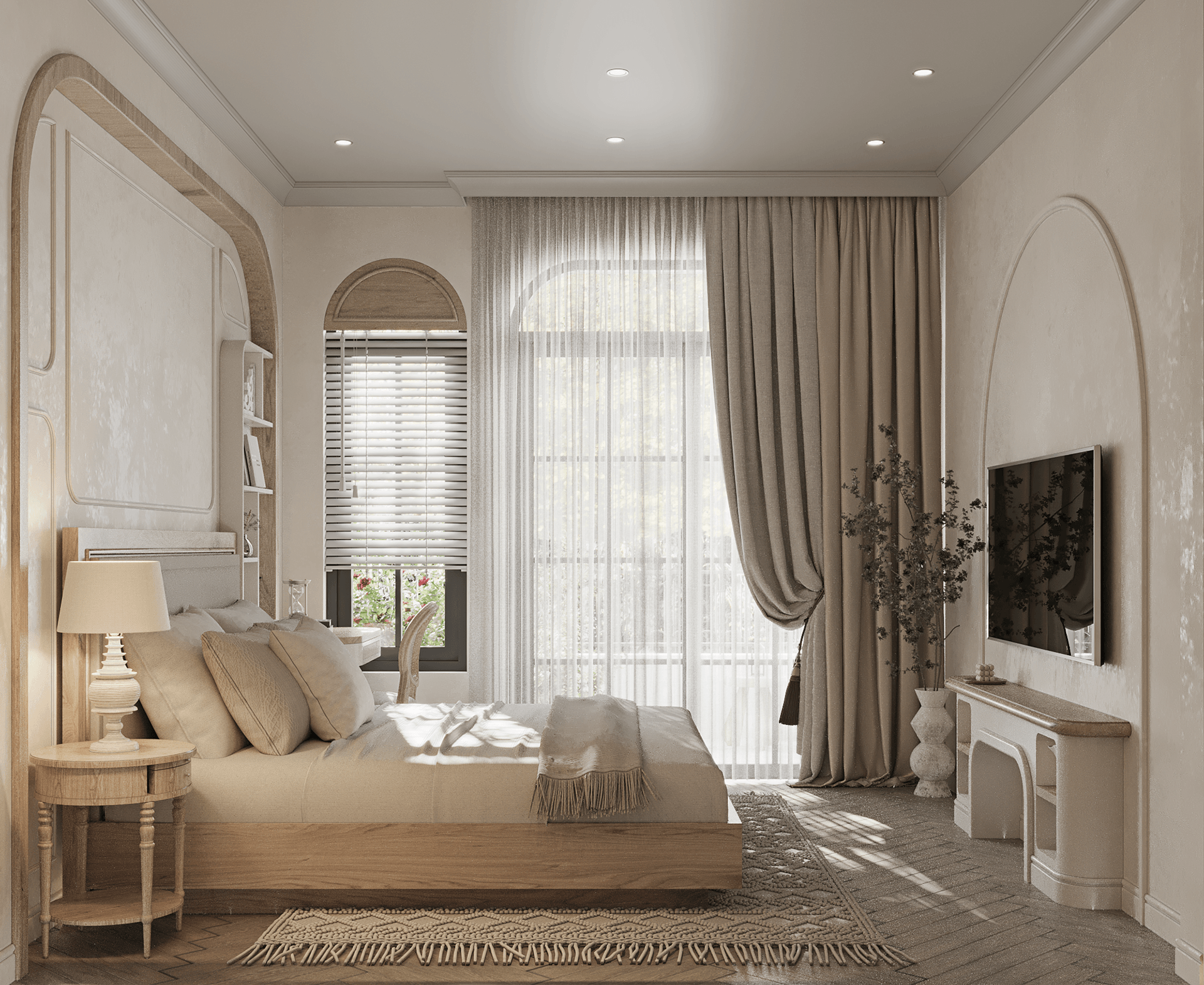 农舍卧室和壁橱丨越南胡志明市-3