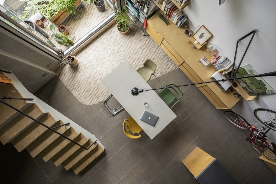 开放式设计的家庭住宅 AB House-19