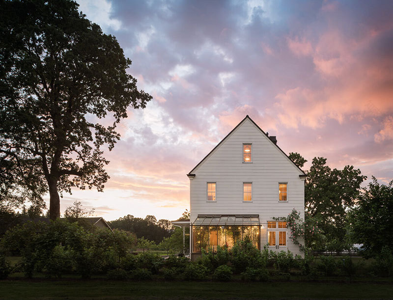 优雅自然的美国俄勒冈夏日度假屋-2