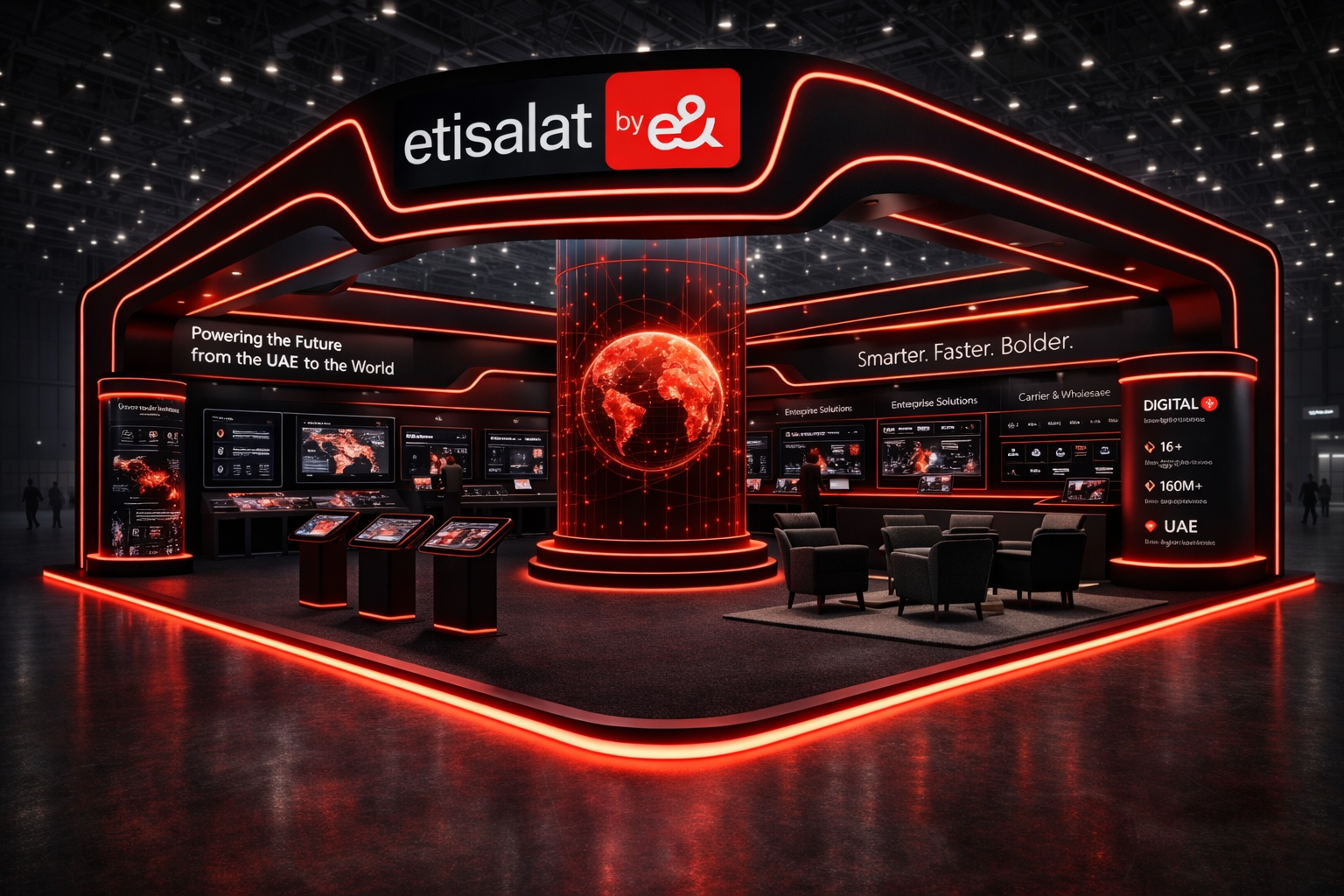 Etisalat by e& booth in the UAE-0