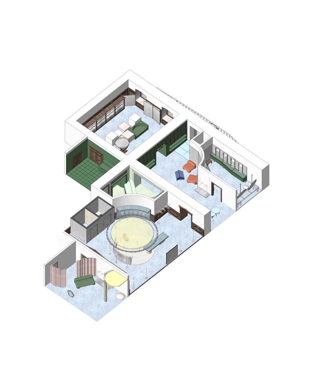 Messa House 女装零售店丨哈萨克斯坦丨UP2DATE architects-77