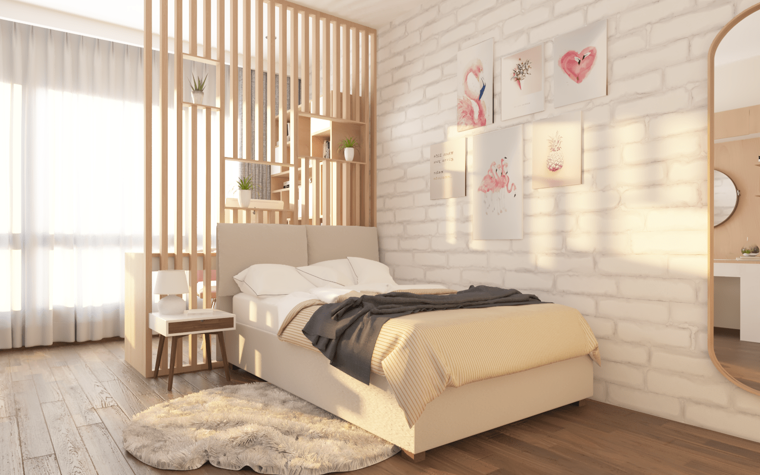 女孩卧室设计-6