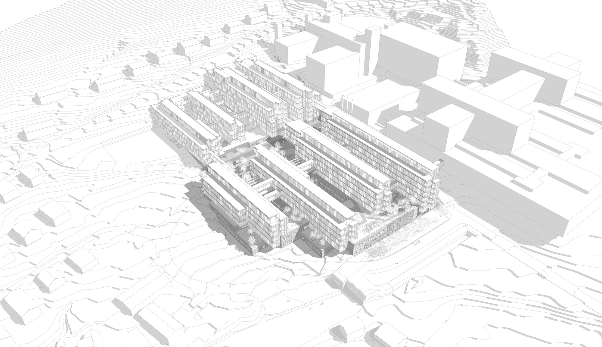 Glasblokkene Haukeland Hospital for Children Youth and Women / KHR Arkitekter + Studio PKA + Henning Larsen + Schönherr-63