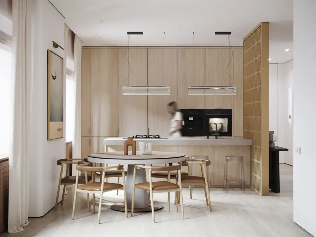 川谷堂 · 木色简约空间设计丨Format Design-0