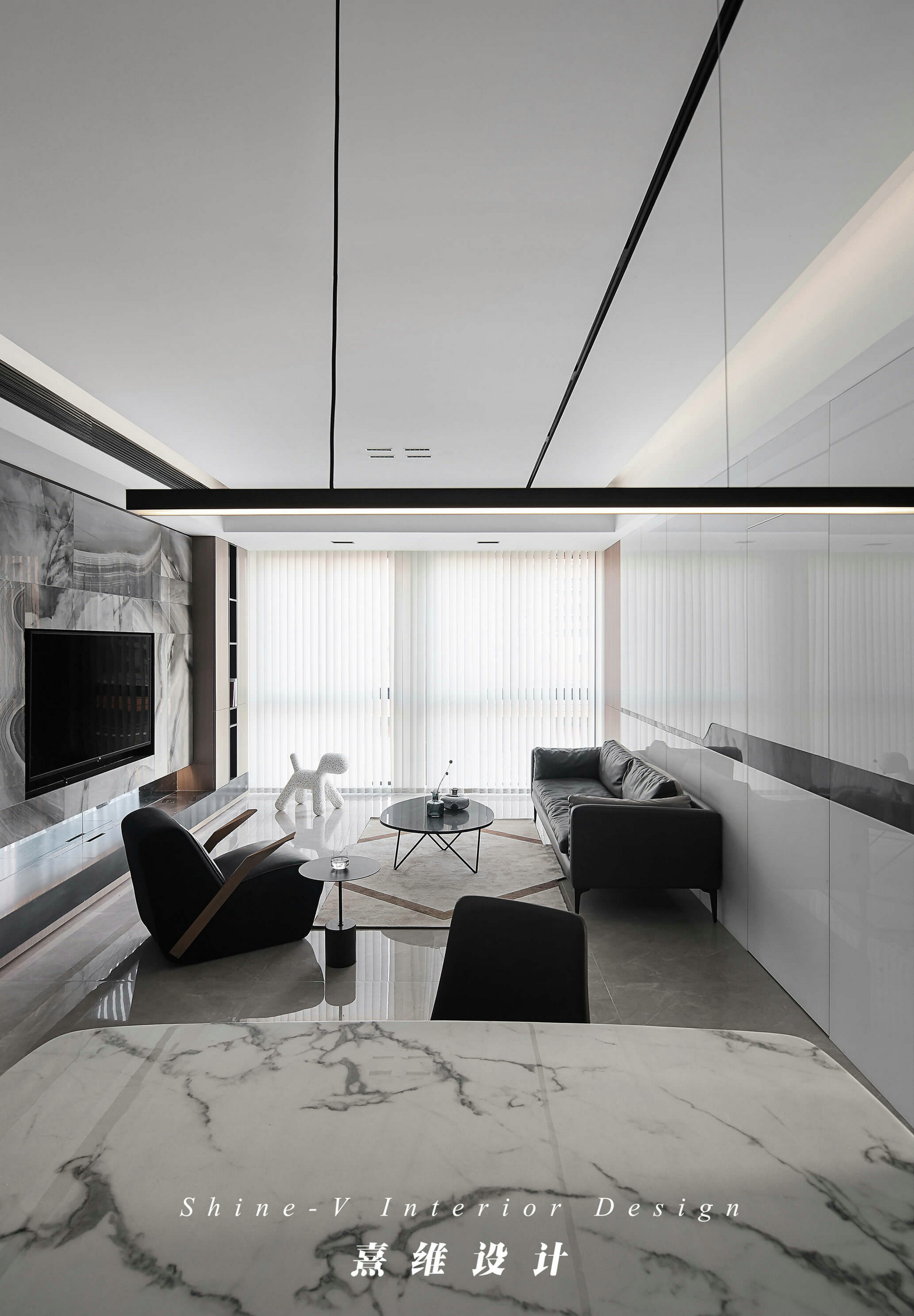 都市生活中的纯粹与真实——熹维设计“墨雨笺”-25