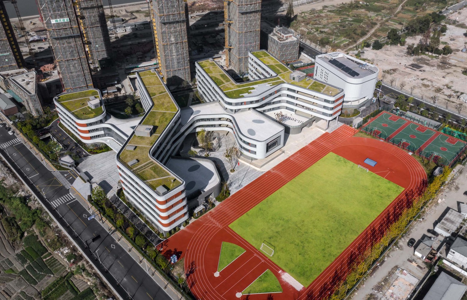 浙江大学的附属中学教育建筑 · 开放,活力,绿色-16