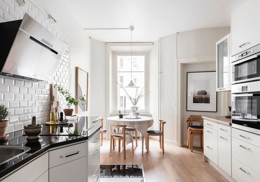 瑞典哥德堡 86 平米白色优雅公寓,温暖细节展现大师级设计-18