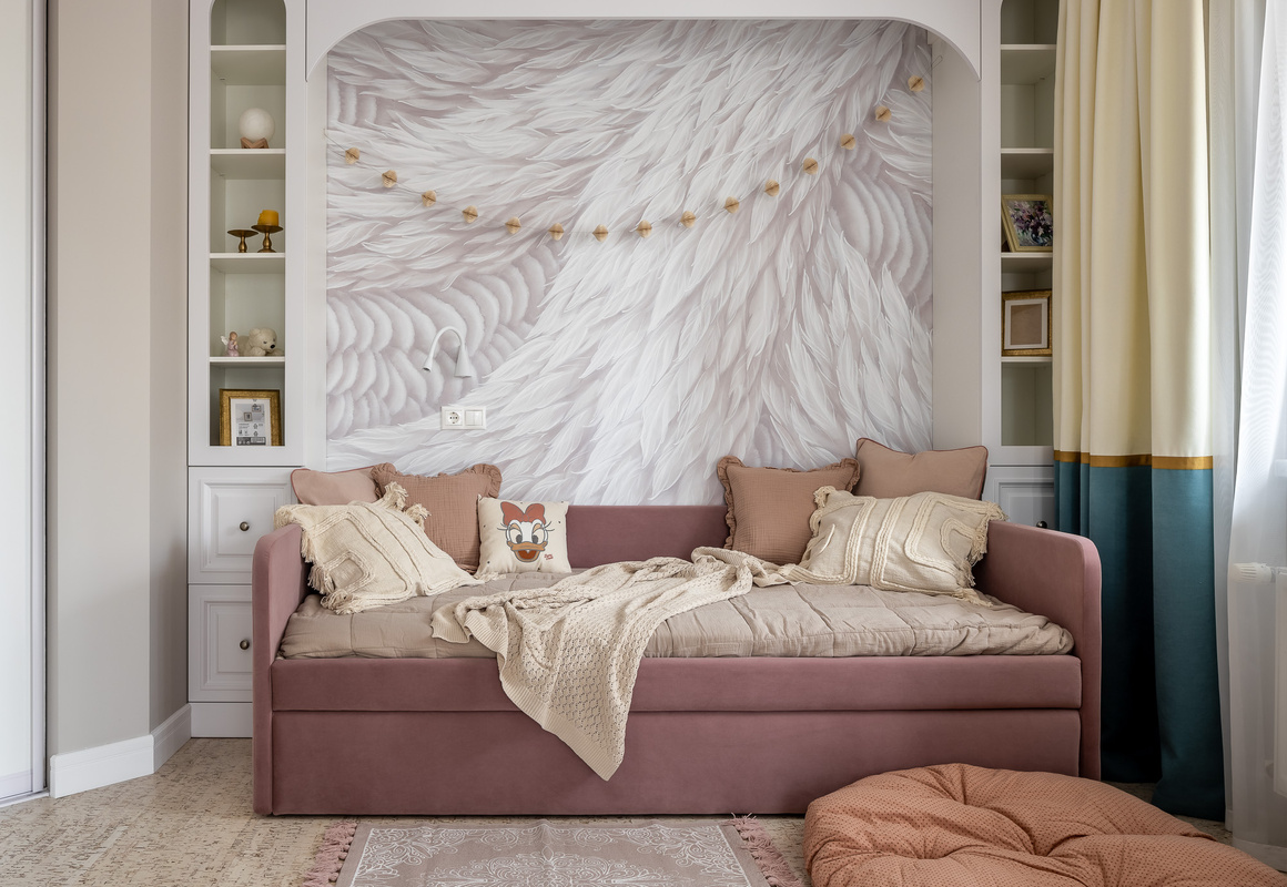 两位女孩的儿童房室内设计丨俄罗斯萨马拉-15