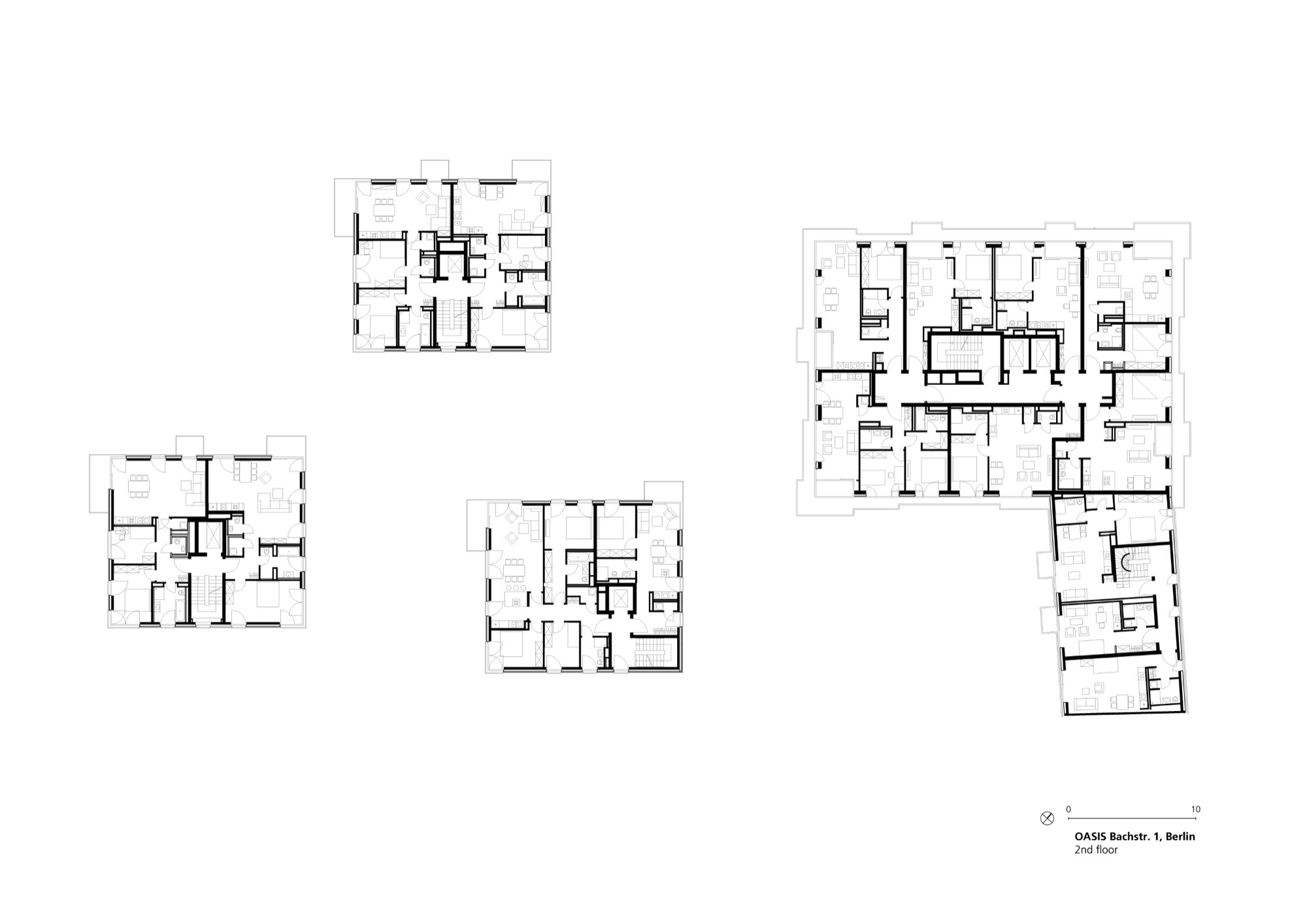 Oasis 住宅塔楼丨德国柏林丨Tchoban Voss Architekten-49