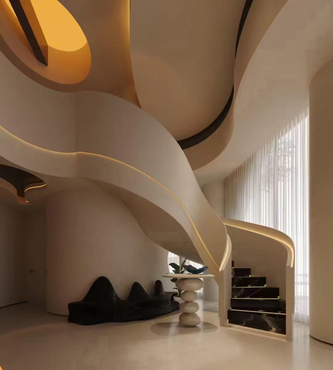 奶油风美容院-2