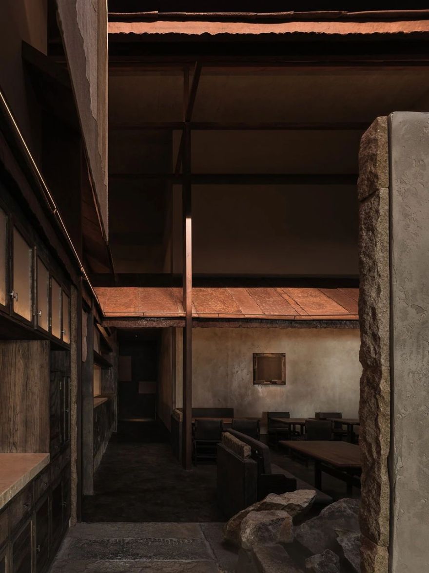 深圳湾万象城元古雲境餐厅,杭州灵隐寺元古觀山丨中国杭州丨无之设计-59