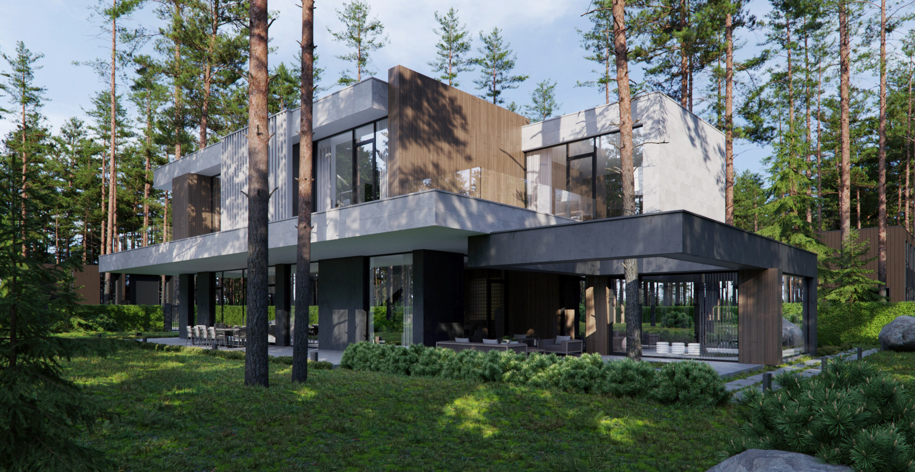 Country house in the Nikolina gora village Alexandra Fedorova-5