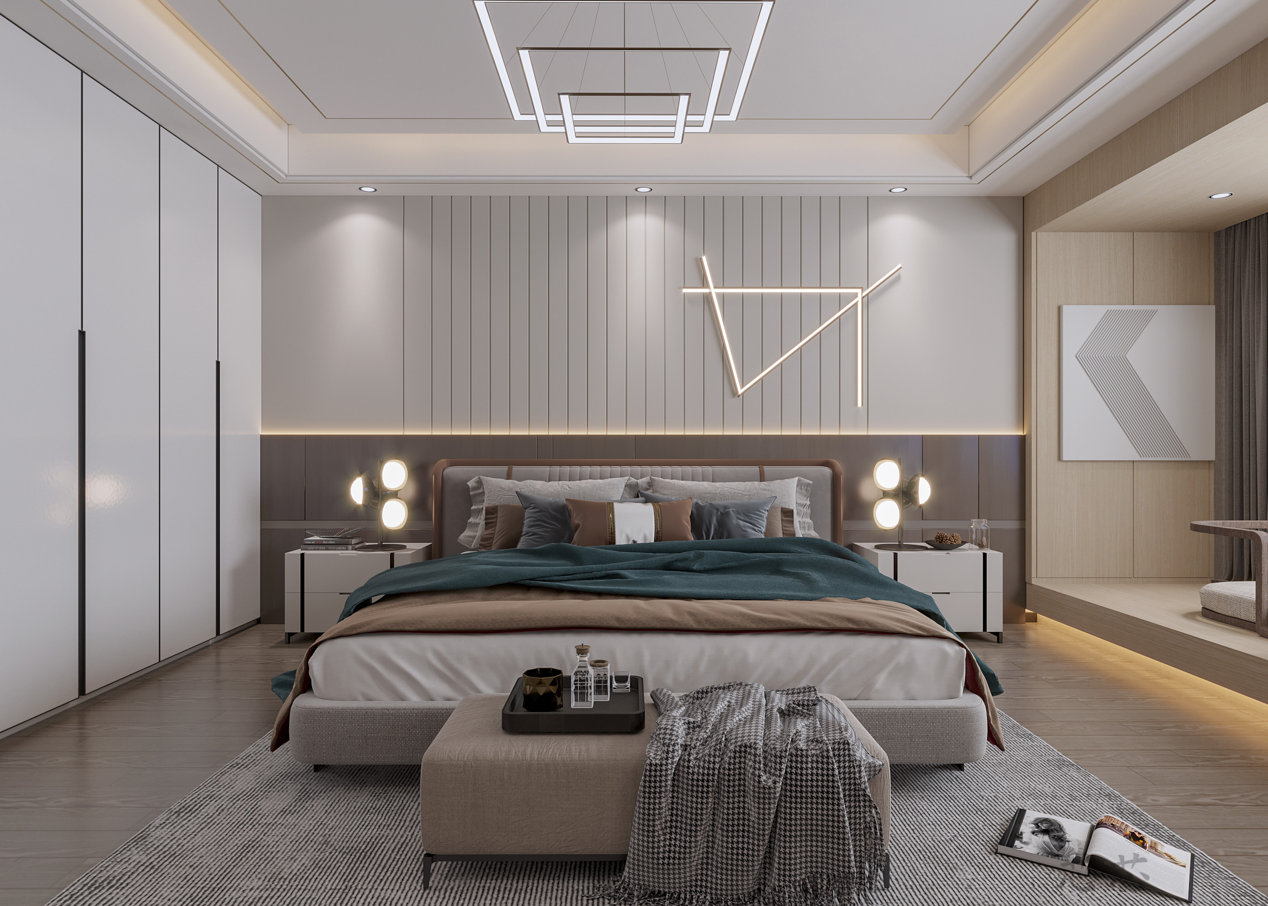 现代简约设计，打造惬意空间-7